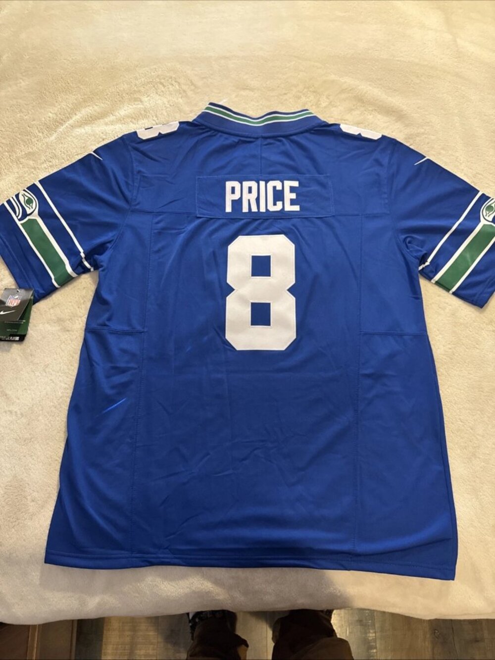 Jadarian Price Royal Blue Jersey Vapor Stitched